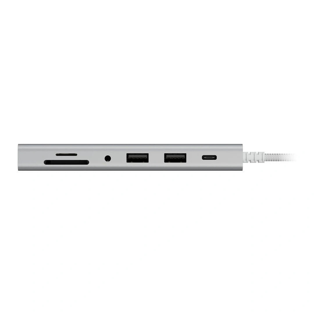 Razer USB-C Dock, 11-Ports, 4K 60Hz Display Output - Mercury Edition Razer USB-C Dock, 11-Ports, 4K 60Hz Display Output - Mercury Edition